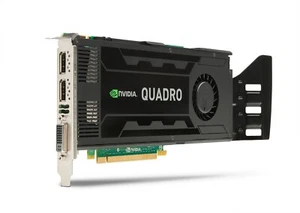 NVIDIA Quadro K4000 Grafikkarte 3GB GDDR5 2x DP 1x DVI - Bild 1 von 1