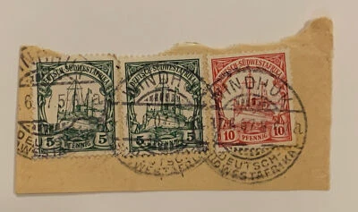 TRAVELSTAMPS:GERMANY SOUTH WEST AFRICA STAMPS USED Town Cancel - Image 1 of 3