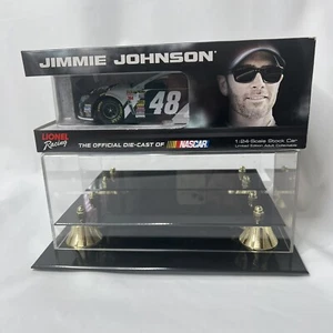 2015 #48 Jimmie Johnson NASCAR Kobalt 1:24 Scale Stock Car with Display Case - Picture 1 of 11