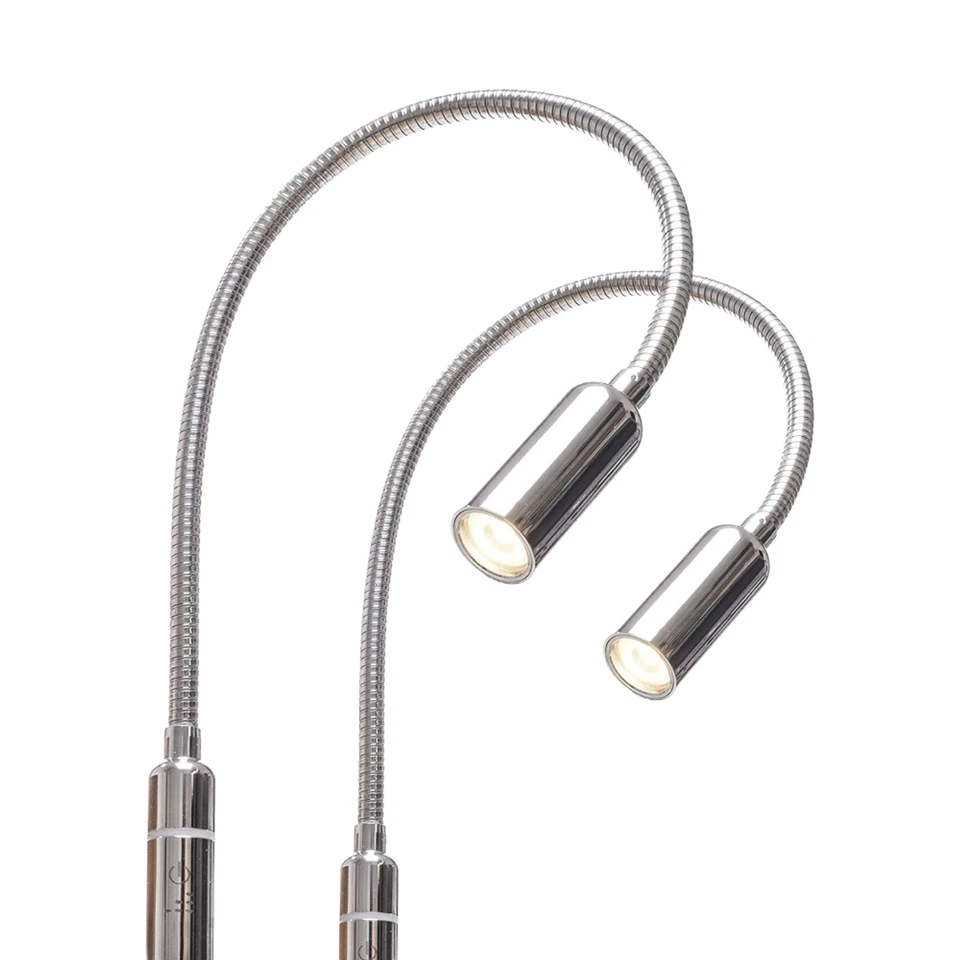 3W LED Bettleuchte dimmbar Leseleuchte Nachttischlampe Bettlampe Leselampe - Bild 1 von 1