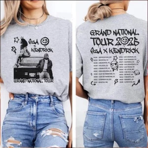 2025 Kendrick Lamar & SZA Grand National Tour T-Shirt, Kendrick Lamar Fans Shirt - Picture 1 of 7