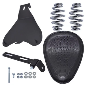 Muelle de asiento negro Bobber Solo para motocicleta Yamaha VStar 1300 1100 950 650 EE. UU. - Imagen 1 de 8