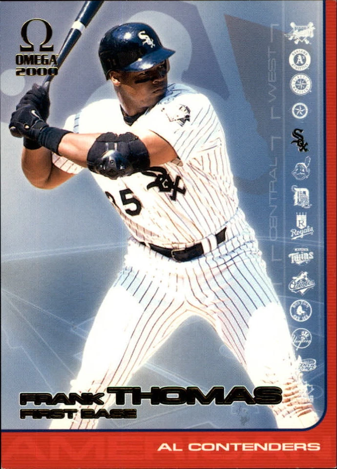 2000 Pacific Omega AL/NL Contenders #AL8 Frank Thomas - NM-MT - Image 1 of 2