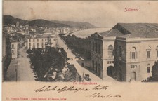 NP2706 - SALERNO - VIA INDIPENDENZA VIAGGIATA 1903