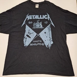 Metillica Short Sleeve T-Shirt Gildan (March 2 2013) Size 2XL - Picture 1 of 5