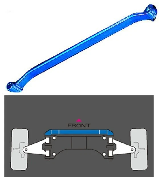 CUSCO For 93-99 TOYOTA Celica Carina ST20# 2WD Front Lower Arm Bar 148 475 A JDM - Imagem 1 de 3