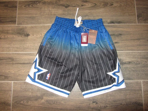 NWT Orlando Magic NBA Basketball Mitchell & Ness Shorts Swingman Sewn Hardwood M Cover