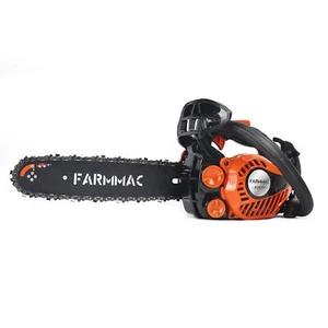 25CC 12" Gasoline Chainsaw Wood Cutting Engine Gas Crankcase Chain Saw 2-Stroke - Picture 1 of 7