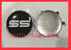 SS Black and White EMBLEM BADGE LEFT DRIVERS SIDE STEERING WHEEL HORN COVER