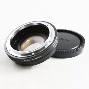Booster velocità riduttore focale 0,72x adattatore obiettivo Canon FD per attacco Sony E NEX - Foto 1 di 3