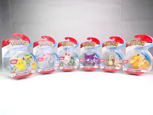 Official POKEMON Battle Figure Packs PIKACHU/GROOKEY, MUNCHLAX/SCORBUNNY & MORE - Picture 1 of 44