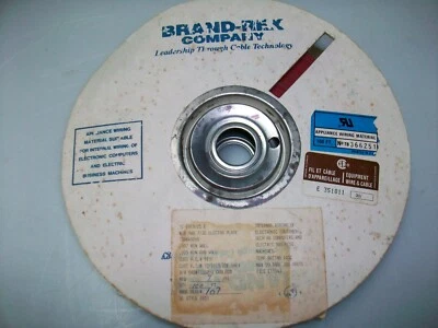 100 FT. ROLL BRAND-REX 25 CONDUCTOR 28 GUAGE RIBBON CABLE - Image 1 of 4
