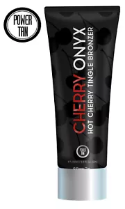 Power Tan Cherry Onyx HOT Tanning Sunbed Lotion Cream Accelerator Bronzer 250ml - Picture 1 of 1