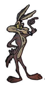 Looney Tunes Wiley Coyote 4" Themed Iron On Patch - Picture 1 of 2