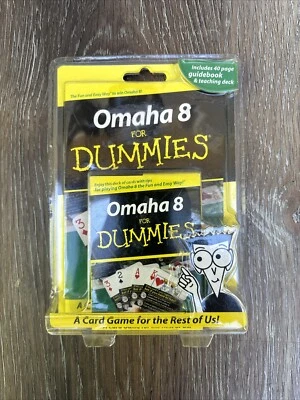 Omaha 8 For Dummies With 40 page Guidebook & Teaching Deck *New Sealed* - Image 1 of 4