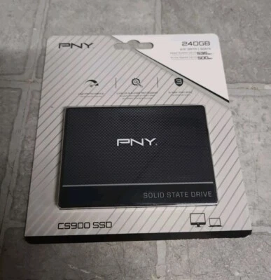 NEW PNY CS900 240GB 2.5" Sata Solid-State Drive SSD | SSD7CS900-240-RB - Image 1 of 4