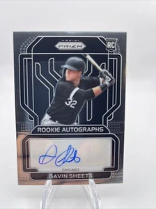2022 Prizm Baseball Rookie Auto #RA-GS Gavin Sheets - Chicago White Sox RC - Picture 1 of 7