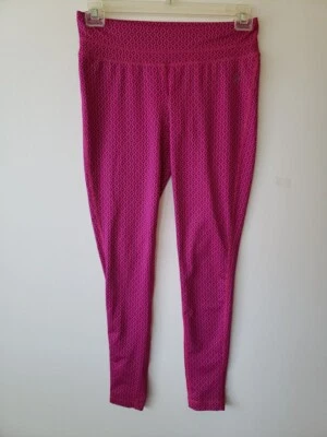 Legging Be Inspired Mujer Ropa Activa Rosa y Negro Geométrico Elastizado Pull On S Foto 1 de 4