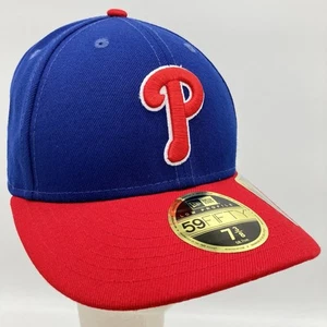 New Era Philadelphia Phillies Hat MLB Authentic Low Profile 2 Tone ALT Cap 7 3/8 - Picture 1 of 12