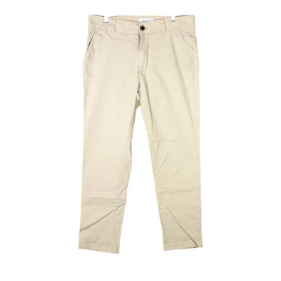 I Love Ugly Chino Pants Mens M W32 x L28 Beige Full Length Slim Kobe Pant - Image 1 of 4