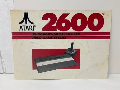 Tested ! Atari 2600 System Console **Manual* Original Official 1986 *OEM* - Image 1 of 2