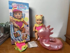 Vintage Playmates Beach Baby Water Babies Doll w Accessories & Box Collectible - Picture 1 of 14