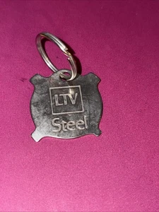 Vintage LTV Stahl Hennepin flachgewalzt - Werbung Schlüsselanhänger Schraubendreher - Stahlwerk - Bild 1 von 4