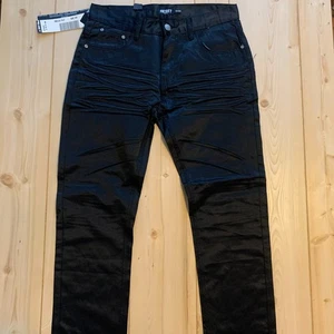 Reset Denim Grunge Emo Goth Skater Designer Jeans Pants Black NWT 34 x 30 - Picture 1 of 5