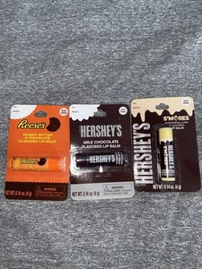 Neuheit Chapstick Lot Hersheys, S’mores, Reese’s  - Bild 1 von 8