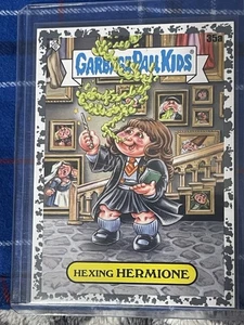 2022 Topps Garbage Pail Kids Book Worms #35a HEXING HERMIONE Grey Parallel /199 - Picture 1 of 1