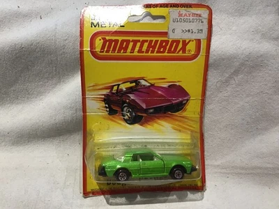MATCHBOX USA ISSUE DODGE CHALLENGER / GALANT ETERNA ( HONG KONG ) 197O - ON CARD - Image 1 of 3