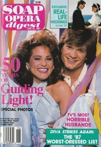 Soap Opera Digest June 30, 1987 HANK CHEYNE-50 YEARS of GUIDING LIGHT-MARY FRANN - Foto 1 di 4