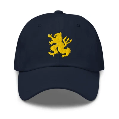 NSWDG Navy SEAL Team 6 Gold Squadron Logo Embroidered Adjustable Classic Dad Hat - Image 1 of 4