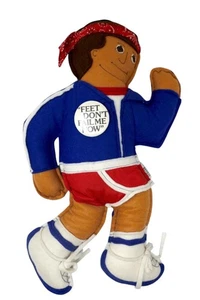 Shelley & Mom 1979 Runner Jogger Felt 19" Plush RARE  - Picture 1 of 9