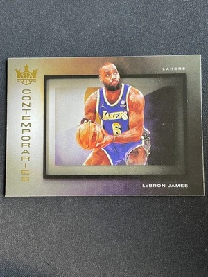 LeBron James 2021-22 Panini Court Kings Contemporaries #1 - Image 1 of 2