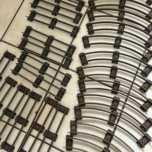 JOB LOT VINTAGE HORNBY O GAUGE 2-Rail Clockwork Track 38 Pcs Incl Points - Picture 1 of 10