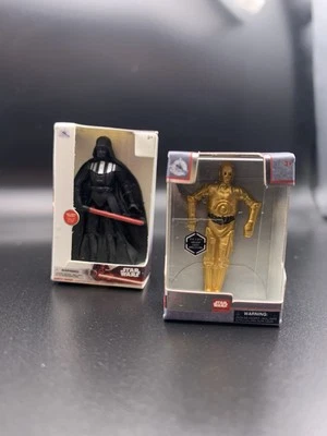 ZURU Disney Star Wars Mini Figuras C-3PO y Darth Vader Lote de 2 Juguetes Nuevos Foto 1 de 4