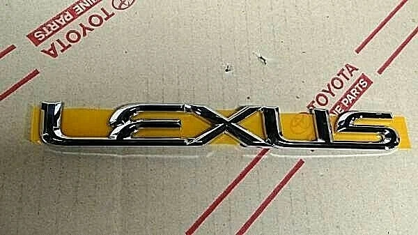 98-07 NUEVO EMBLEMA MALETERO TRASERO LEXUS LX470 CROMO 99 2002 2003 2004 2005 2006 2007 Foto 1 de 1