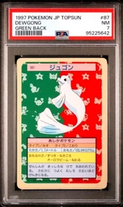 READ PSA 7 Near MINT 1997 POKEMON JAPANESE TOPSUN 87 DEWGONG GREEN BACK Vintage - Picture 1 of 2