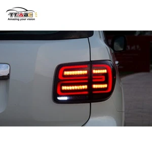 Smoked LED Tail Lights For 2017 - 2020 Nissan Armada - Patrol Start Up Animation - Picture 1 of 22