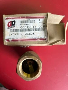Valvola di ritegno ottone compressori aria JOY 00519214 0018 GARDNER-DENVER 519214-0018 - Foto 1 di 4