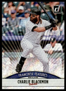 2019 Donruss Franchise Features Rapture #18 Charlie Blackmon Leody Taveras