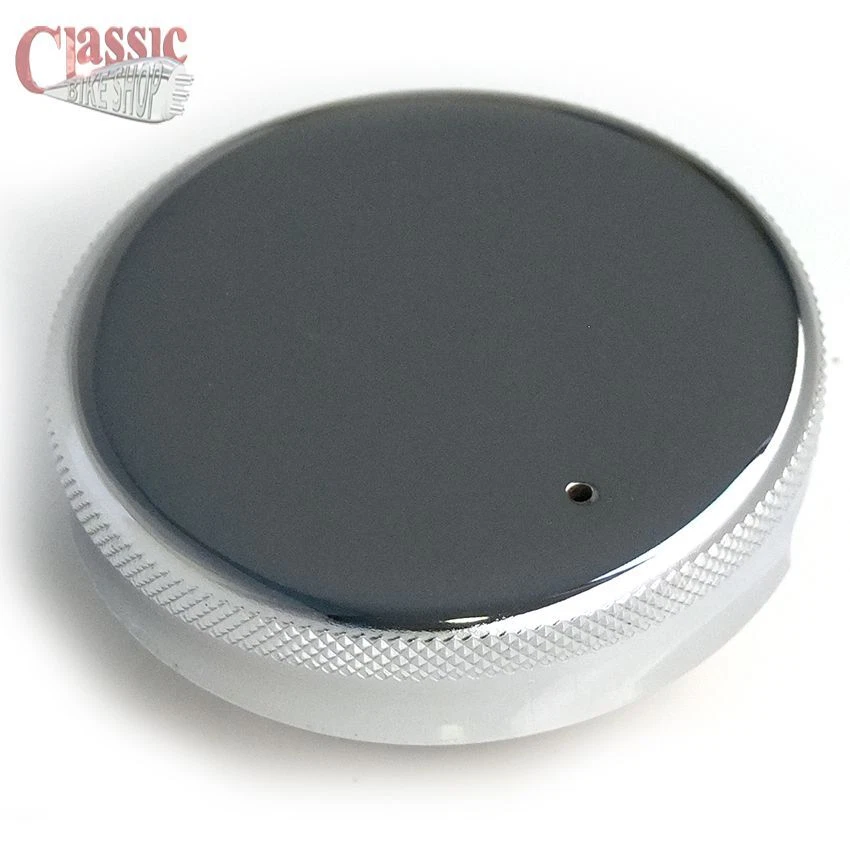 CHROME TRIUMPH T100 T90 T120 T140 PETROL TANK CAP - Image 1 of 1