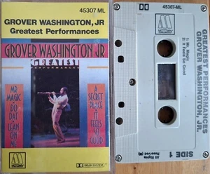 Grover Washington Jr - Greatest Performances 1983 Aussie 5 Track Cassette EX - Picture 1 of 2