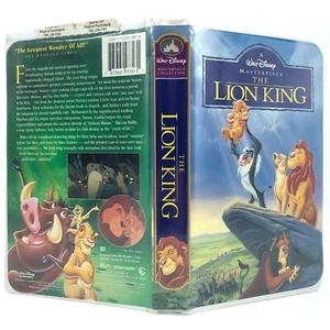 El Rey León - Colección de obras maestras de Walt Disney VHS 1995 Timón y Pumba - Imagen 1 de 6