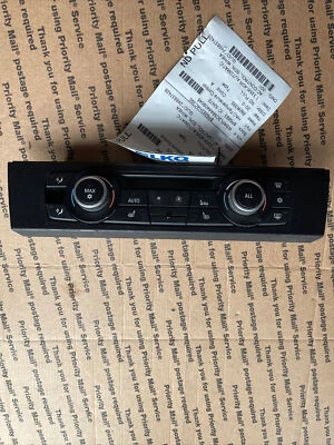 BMW 335i 2010-2011 unidad de control de clima de aire acondicionado OEM Foto 1 de 4