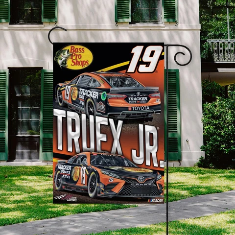 Martin Truex Jr #19 Home Decor Double-Sided Garden Flag For Fan Racing Cover