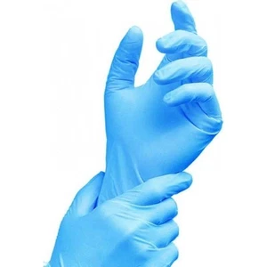 10 paia di guanti in nitrile blu Power Free - avvolti singolarmente - tutte le taglie - Foto 1 di 1