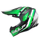 Wulfsport Iconic Adults Motocross Off Road Bike Helmet Quad ATV MX ACU Gold