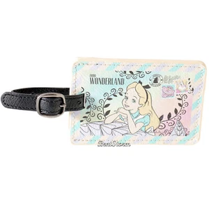 Disney Alicia en el País de las Maravillas Imitación Cuero Equipaje Etiqueta Mochila Bolso ID NUEVO CON ETIQUETAS - Imagen 1 de 1